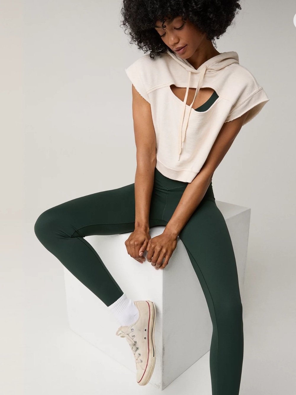 Aerie Offline Green Leggings